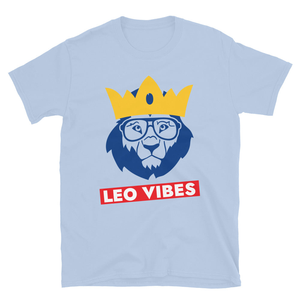 Leo Vibes TShirt - Light Blue Color - https://ascensionemporium.net